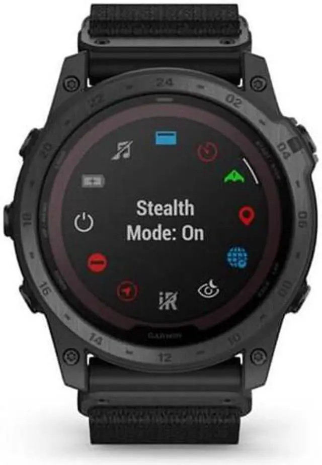 Alt view image 8 of 11 - Garmin Tactix 7 Pro Ballistics Solar Edition Tactical GPS Smartwatch, Nylon Band