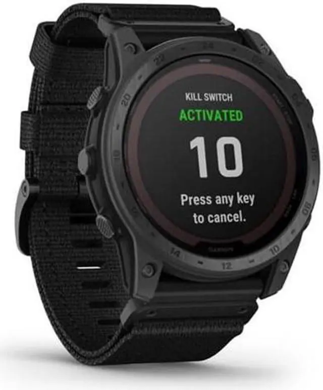 Alt view image 9 of 11 - Garmin Tactix 7 Pro Ballistics Solar Edition Tactical GPS Smartwatch, Nylon Band