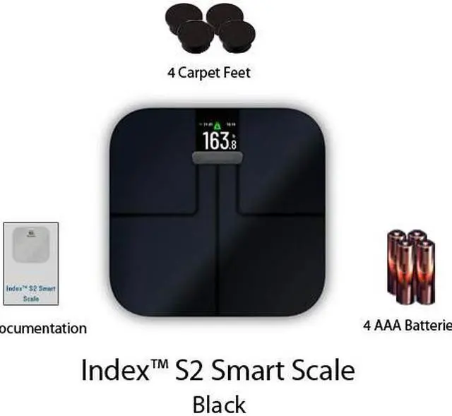 Alt view image 9 of 14 - Garmin Index S2 Smart Scale with WI-FI Connectivity
