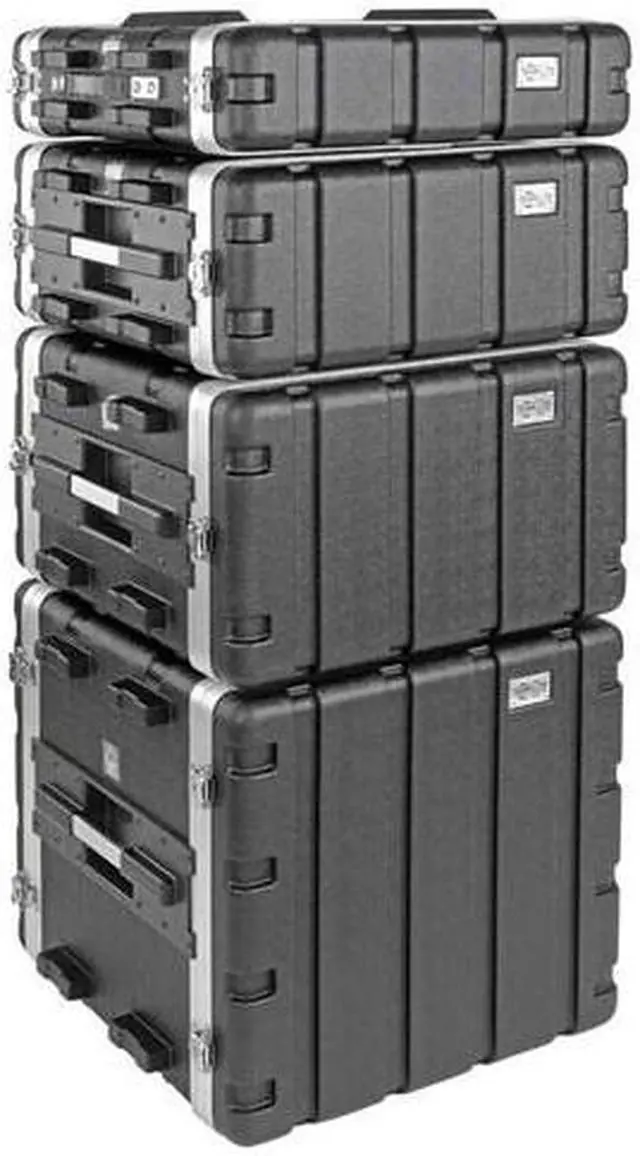 Alt view image 7 of 7 - Tripp Lite 4U ABS Server Rack Equipment Shipping Case (SRCASE4U)