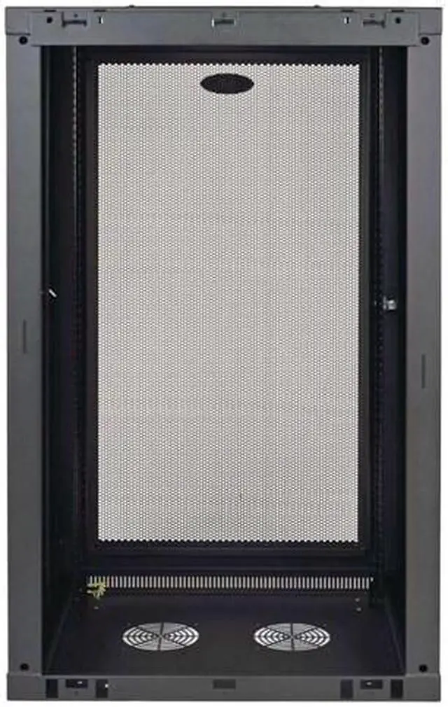 Alt view image 13 of 20 - Tripp Lite 21U Low-Profile Switch-Depth Wall-Mount Rack Enclosure Server Cabinet (SRW21U)