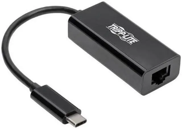Alt view image 11 of 14 - Tripp Lite USB-C to Gigabit Network Adapter with Thunderbolt 3 Compatibility - Black