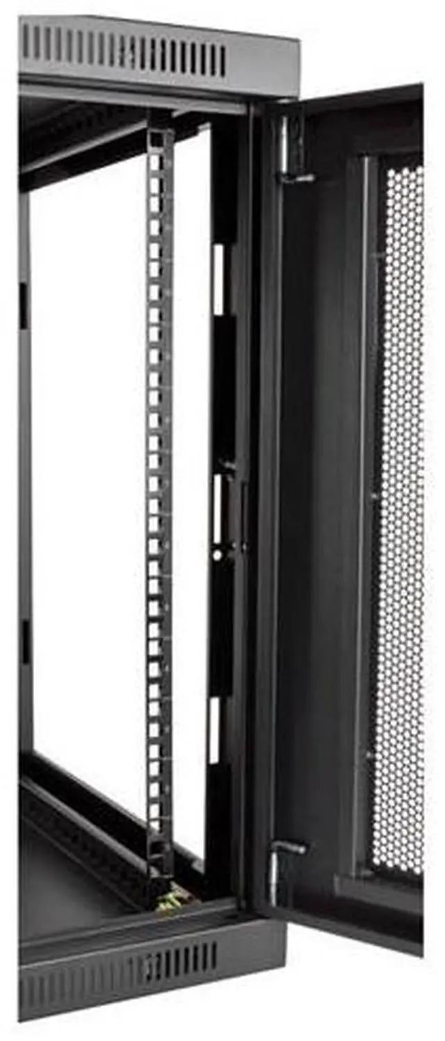 Alt view image 18 of 20 - Tripp Lite 12U Wall Mount Rack Enclosure Server Cabinet Low Profile Deep