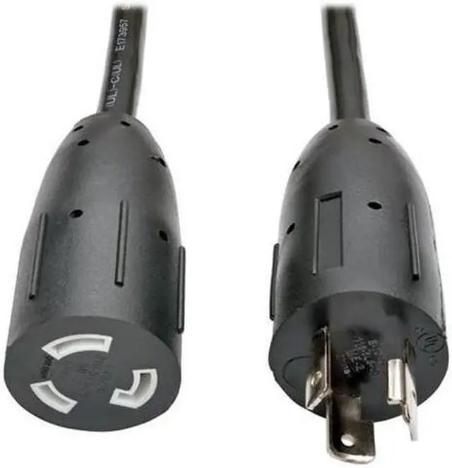Alt view image 10 of 11 - Tripp Lite Heavy-Duty Power Extension Cord, 20A, 12AWG (NEMA L5-20P to NEMA L5-20R), Locking Connectors, 6 ft. (P046-006-LL)