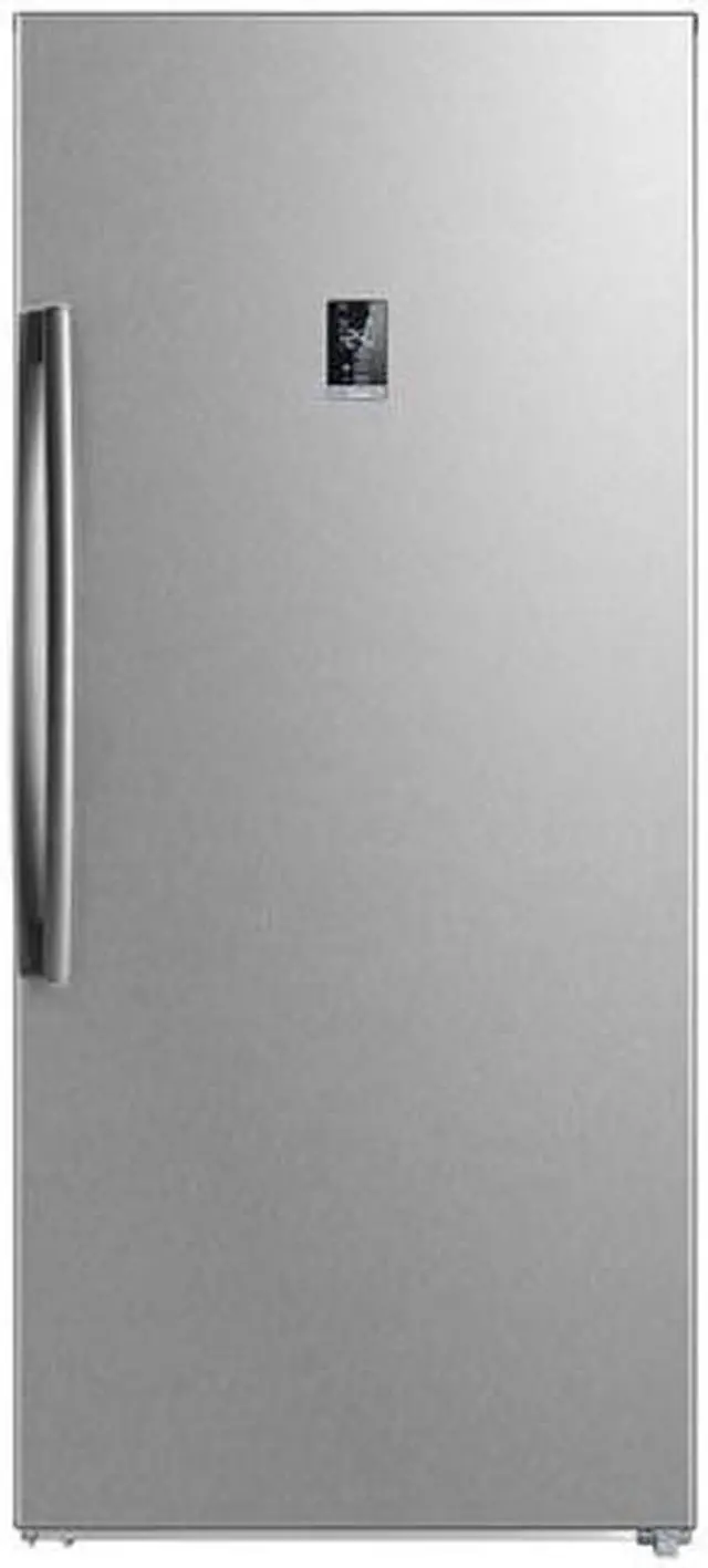 Alt view image 5 of 5 - Midea 17 Cu. Ft. Stainless Convertible Upright Freezer