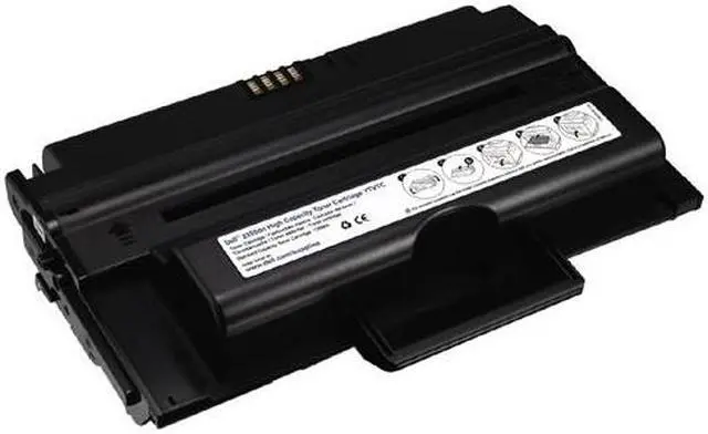 Alt view image 8 of 8 - Dell 331-0611  YTVTC Toner Cartridge for Dell 2355dn Laser Printer; Black