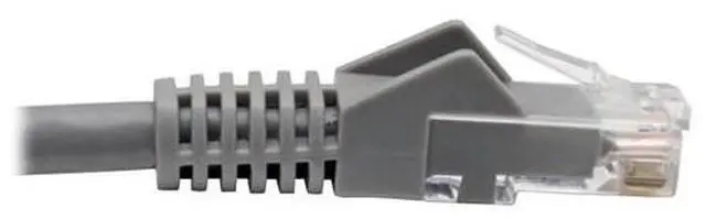 Alt view image 14 of 18 - Tripp Lite N201-06N-GY Premium Cat6 Gigabit Snagless Molded Utp Patch Cable, 24 Awg, 550 Mhz/1 Gbps (Rj45 M/M) , Gray, 6 In. - Patch Cable - Rj-45 (M) To Rj-45 (M) - 5.9 In - Utp - Cat 6 - Ieee 802.3