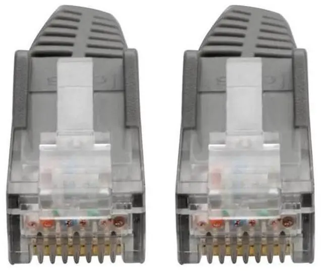 Alt view image 13 of 18 - Tripp Lite N201-06N-GY Premium Cat6 Gigabit Snagless Molded Utp Patch Cable, 24 Awg, 550 Mhz/1 Gbps (Rj45 M/M) , Gray, 6 In. - Patch Cable - Rj-45 (M) To Rj-45 (M) - 5.9 In - Utp - Cat 6 - Ieee 802.3