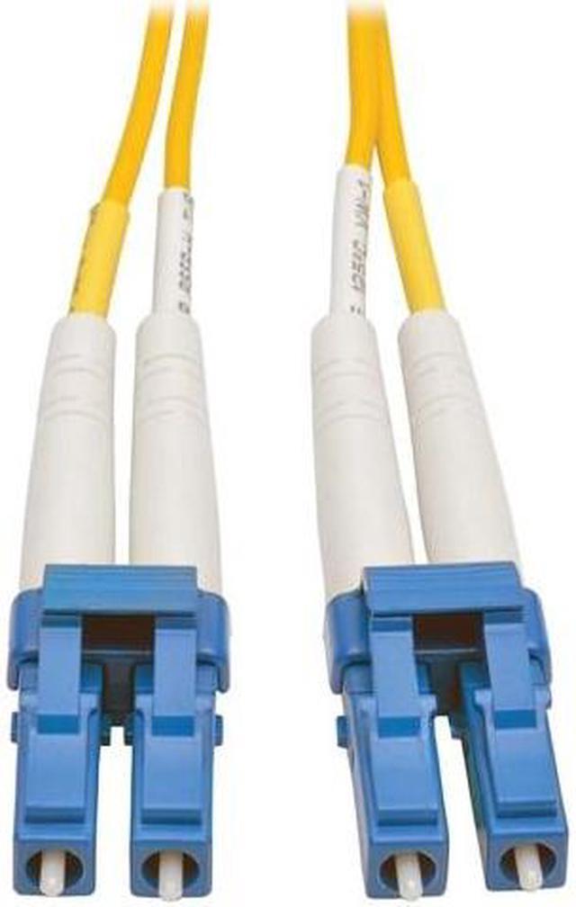 Alt view image 8 of 9 - Tripp Lite N370-07M 23 ft. 7M Duplex Singlemode SSF 8.3/125 Fiber Patch Cable LC/LC 23'
