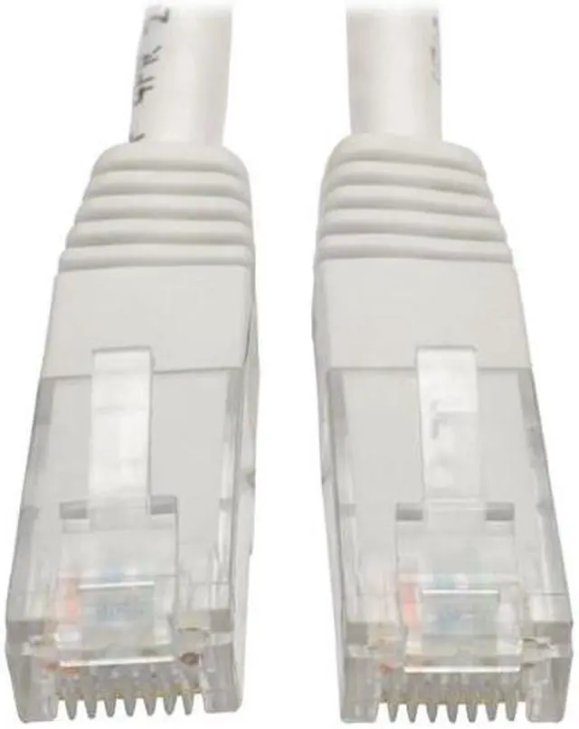 Alt view image 8 of 10 - Tripp Lite Premium N200-001-WH RJ-45 Patch Network Cable