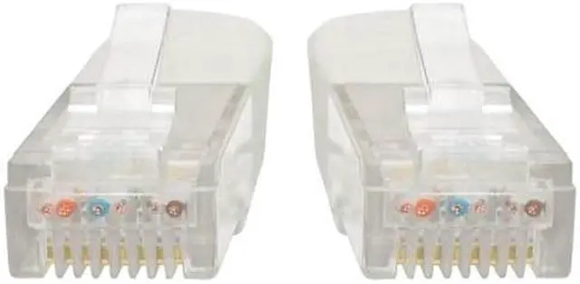 Alt view image 9 of 10 - Tripp Lite Premium N200-001-WH RJ-45 Patch Network Cable