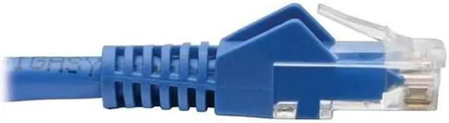 Alt view image 10 of 10 - Tripp Lite N201-008-BL Premium Cat6 Gigabit Snagless Molded Utp Patch Cable, 24 Awg, 550 Mhz/1 Gbps (Rj45 M/M) , Blue, 8 Ft. - Patch Cable - Rj-45 (M) To Rj-45 (M) - 8 Ft - Utp - Cat 6 - Ieee 802.3Ab