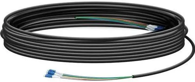 Alt view image 5 of 6 - Ubiquiti FC-SM-300 Fiber Cable 300Ft Single-Mode LC ideal for installs outdoor