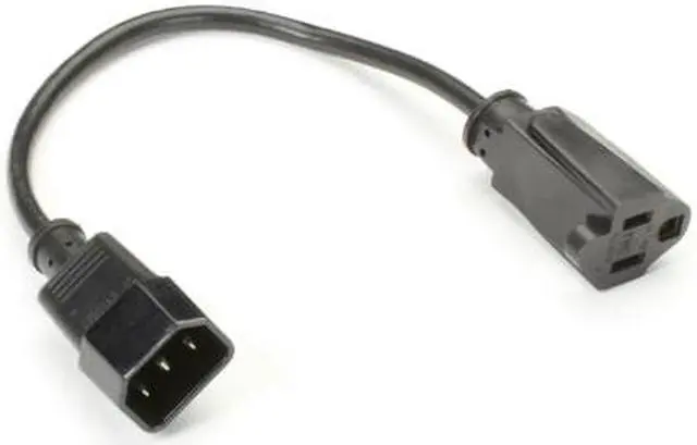 Alt view image 7 of 7 - POWER CORD - NEMA 5-15R TO IEC-60320-C14, 1-FT. (0.3-M), 45 DAY STANDARD RETURN