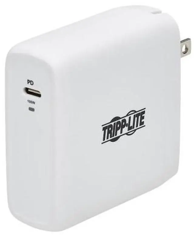 Alt view image 10 of 17 - Tripp Lite Compact 1-Port USB-C Wall Charger White U280W01100C1G