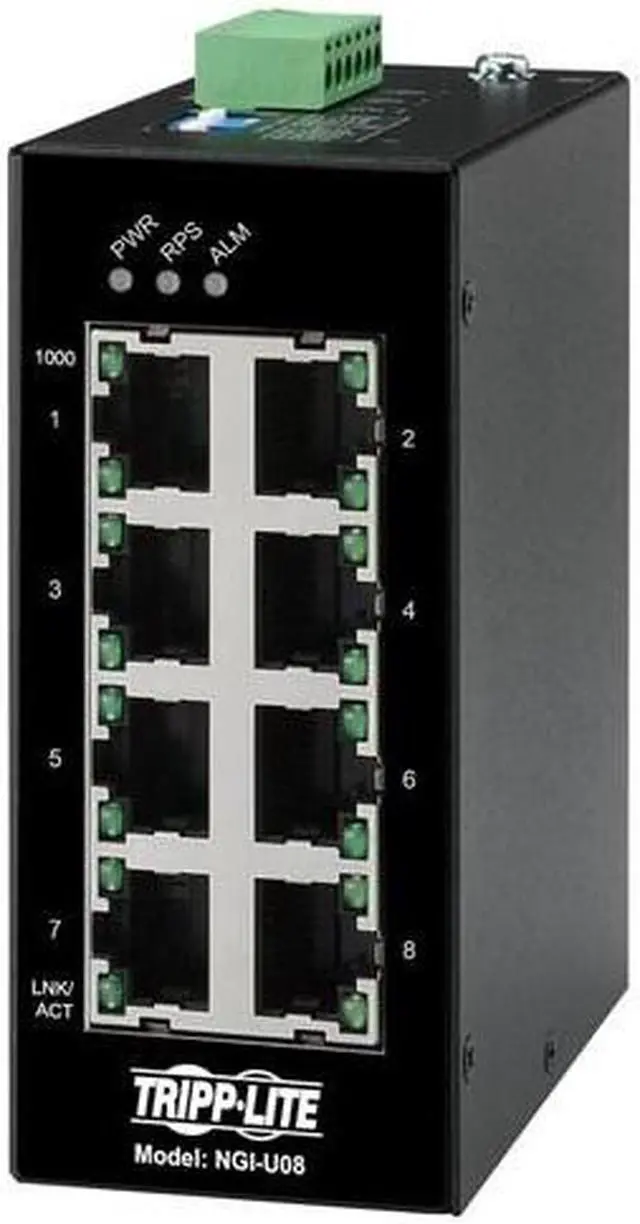 Alt view image 14 of 16 - Tripp Lite NGI-U08 Ethernet Switch NGIU08