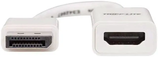 Alt view image 11 of 12 - Tripp Lite P136-06N-HDR-W DisplayPort/HDMI Audio/Video Cable P13606NHDRW