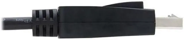 Alt view image 15 of 16 - Tripp Lite P580-010-V4 10 ft. Black DisplayPort 1.4 Cable with Latching Connectors - 8K UHD, HDR, 4:2:0, HDCP 2.2, M/M, Black, 10 ft. Male to Male