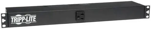 Alt view image 7 of 9 - Tripp Lite PDU Basic 13 NEMA 5-15/20R Outlets 5-20P Input 6ft Cord 1URM PDU1226
