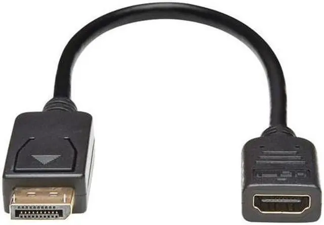 Alt view image 19 of 20 - Tripp Lite 1ft P136-001 DisplayPort To HDMI Video Adapter Converter Black