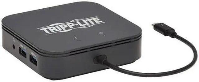 Alt view image 12 of 18 - Tripp Lite MTB3-DOCK-04 Docking Station - for Notebook - 60 W - USB Type C - 4 x USB Ports - Network (RJ-45) - HDMI - DisplayPort - Thunderbolt - Wired
