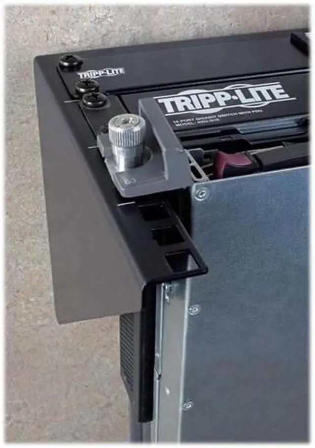 Alt view image 14 of 15 - Tripp Lite Wallmount Rack 6U Vertical Rack Bracket 200Lb Capacity