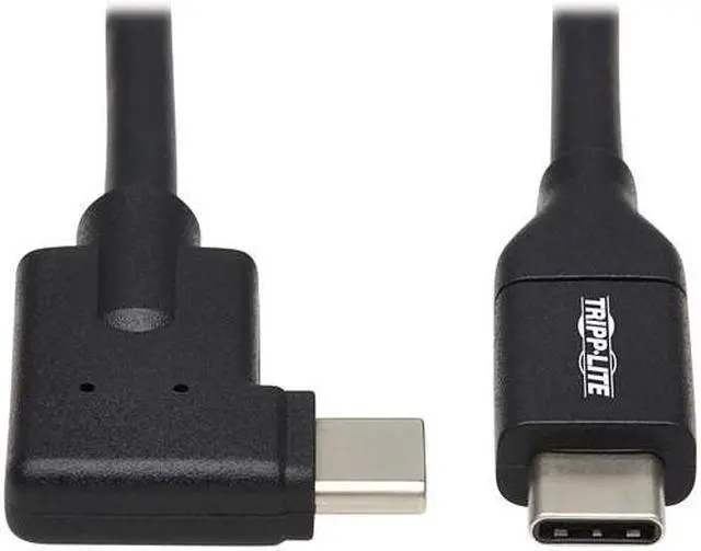 Alt view image 15 of 17 - USB C Cable USB 3.2 Gen 1 Right-Angle 60W PD Charging M/M 1ft