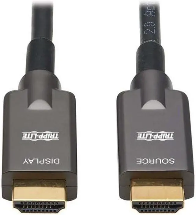 Alt view image 6 of 17 - Tripp Lite P568FA-10M Fiber Optic Audio-Video Cable