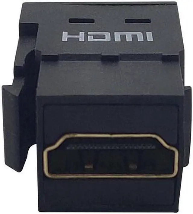 Alt view image 14 of 16 - Tripp Lite HDMI Keystone Panel Mount Coupler (F/F), 8k Video @ 60Hz (4:4:4), HDCP 2.2, Black (P164-000-KPBK8K)
