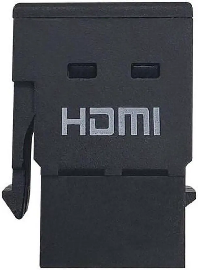 Alt view image 16 of 16 - Tripp Lite HDMI Keystone Panel Mount Coupler (F/F), 8k Video @ 60Hz (4:4:4), HDCP 2.2, Black (P164-000-KPBK8K)