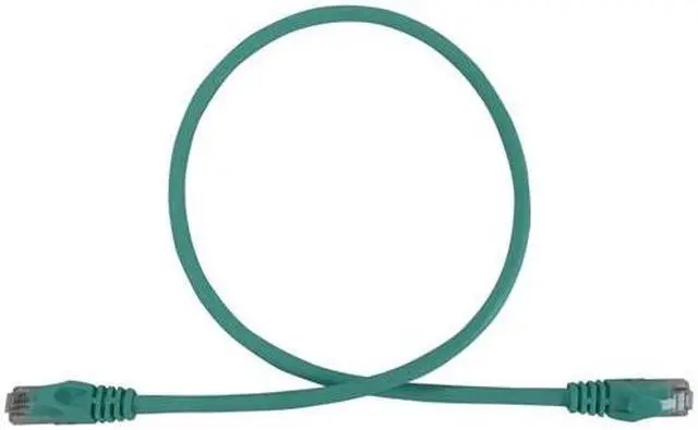 Alt view image 7 of 9 - Tripp Lite Cat6a 10G Snagless Molded UTP Ethernet Cable (RJ45 M/M), PoE, Aqua, 2 ft. (0.6 m) - 2 ft Category 6a Network Cable for Network Device, Switch, Patch Panel, Server, Router, Hub, Printer, Com