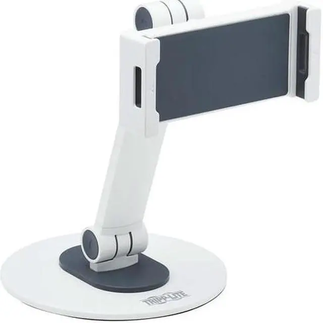 Alt view image 5 of 5 - Tripp Lite by Eaton Full-Motion Smartphone/Tablet Desktop Mount White DMTB413