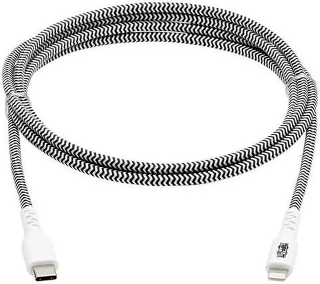 Alt view image 10 of 10 - Tripp Lite Heavy-Duty Usb-C To C94 Lightning Cable (M/M) 10 Ft.