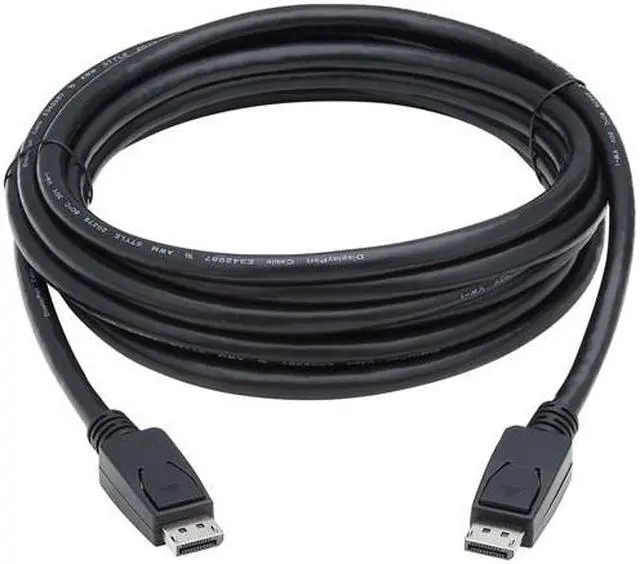 Alt view image 17 of 17 - Tripp Lite 15ft DisplayPort 1.4 Cable w/ Latching Connectors M/M Black P580015V4