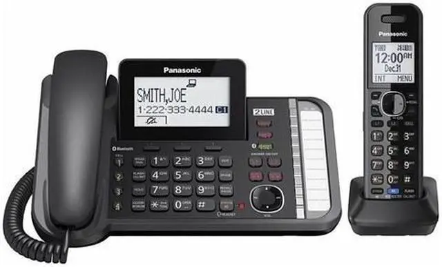 Main image of Panasonic KX-TG9581B 1 Handset Corded 2 Line Phone