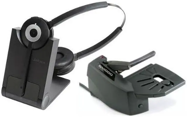 Main image of Jabra PRO 920 Duo Wireless Headset w/ GN1000 Remote Handset Lifter