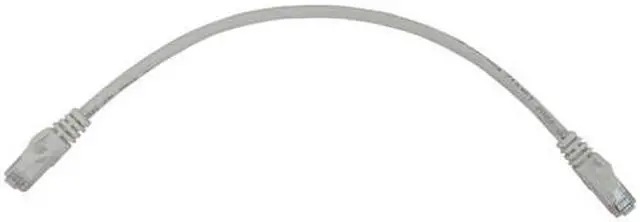 Alt view image 7 of 9 - Tripp Lite Cat6a 10G Snagless Molded UTP Ethernet Cable (RJ45 M/M), PoE, White, 1 ft. (0.3 m) - 1 ft Category 6a Network Cable for Network Device, Switch, Patch Panel, Server, Router, Hub, Printer, Co