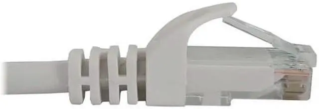 Alt view image 8 of 9 - Tripp Lite Cat6a 10G Snagless Molded UTP Ethernet Cable (RJ45 M/M), PoE, White, 1 ft. (0.3 m) - 1 ft Category 6a Network Cable for Network Device, Switch, Patch Panel, Server, Router, Hub, Printer, Co