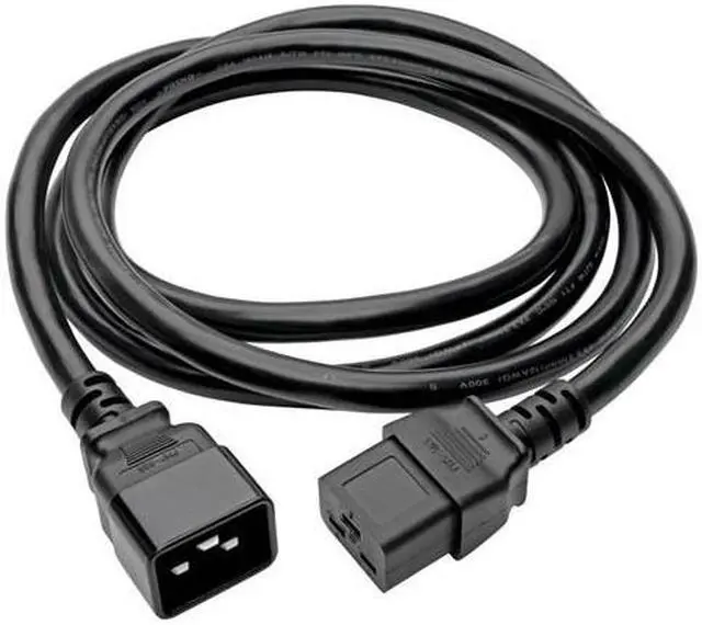 Alt view image 9 of 14 - Tripp Lite Model P006-010-15D 10 ft. Desktop Computer AC Power Cord, Right-Angle NEMA 5-15P to C13 - 10A, 125V, 18 AWG, 10 ft. Black