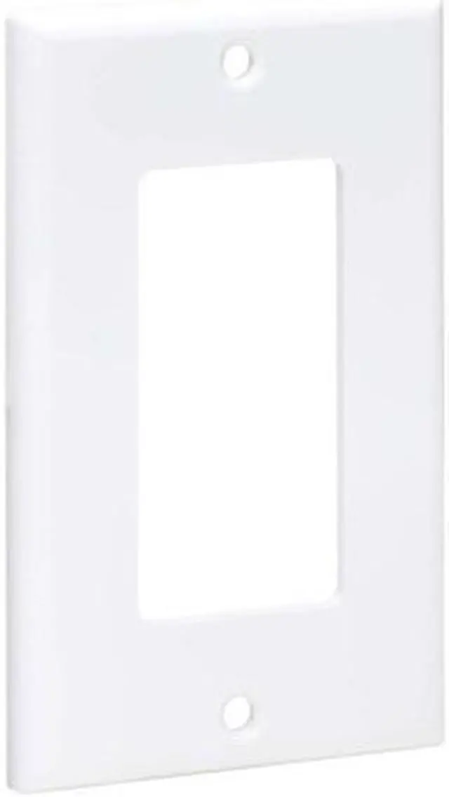 Alt view image 11 of 13 - Tripp Lite Single-Gang Faceplate Decora Style Vertical White N042D100WH