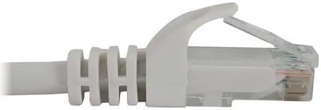 Alt view image 8 of 9 - Tripp Lite Cat6a 10G Snagless Molded UTP Ethernet Cable (RJ45 M/M), PoE, White, 5 ft. (1.5 m) - 5 ft Category 6a Network Cable for Network Device, Patch Panel, Switch, Server, Router, Hub, Printer, Co