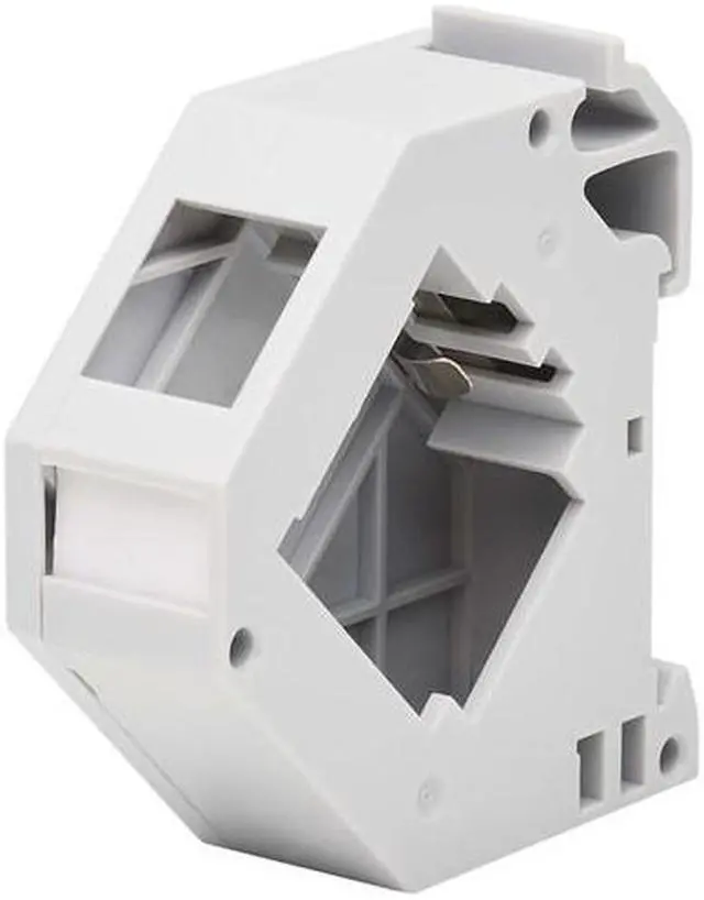 Alt view image 3 of 12 - Eaton Tripp Lite Series DIN-Rail Mounting Enclosure Module for Snap-In Keystone Jacks and Couplers Left Cover TAA