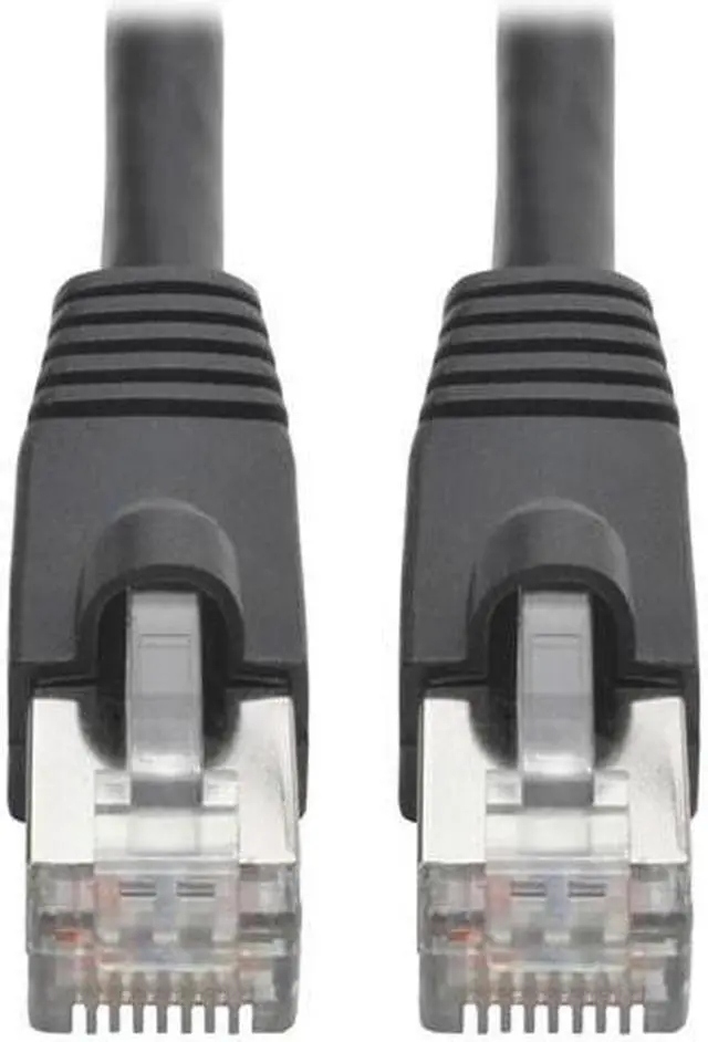 Alt view image 7 of 9 - Tripp Lite 6ft Cat6a Snagless Shielded STP Network Patch Cable, Black N262006BK
