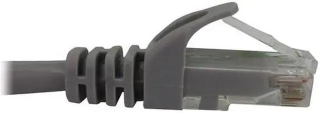 Alt view image 8 of 9 - Tripp Lite Cat6a 10G Snagless Molded UTP Ethernet Cable (RJ45 M/M), PoE, Gray, 3 ft. (0.9 m) - 3 ft Category 6a Network Cable for Network Device, Switch, Patch Panel, Server, Router, Hub, Printer, Pho