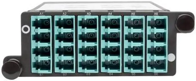 Alt view image 17 of 17 - Tripp Lite 12-Fiber Patch Panel 2 Mtp/Mpo To 12 Lc 10Gb Breakout Cassette