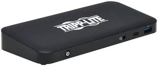 Alt view image 11 of 18 - Tripp Lite USB-C Dock Triple Display 4K 60 Hz HDMI/DisplayPort USB 3.x Gen 2 10Gbps USB-A/USB-C Hub GbE 85W PD Charging Black U442DOCK8B