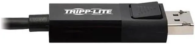 Alt view image 14 of 14 - Tripp Lite USB C to DisplayPort Adapter Cable USB 3.1 Locking 4K USB-C 3ft