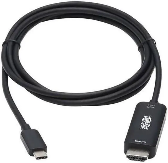 Alt view image 13 of 13 - Tripp Lite U444-003-Hdr4be Usb-C To Hdmi Adapter Cable M/M Black 3 Ft.