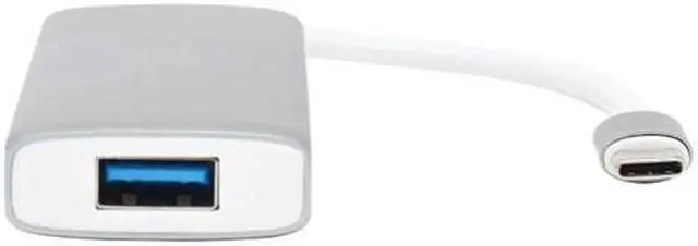 Alt view image 16 of 19 - Tripp Lite USB C Multiport Adapter 2x USB-A 1x USB-C Card Reader U4600022AMC1