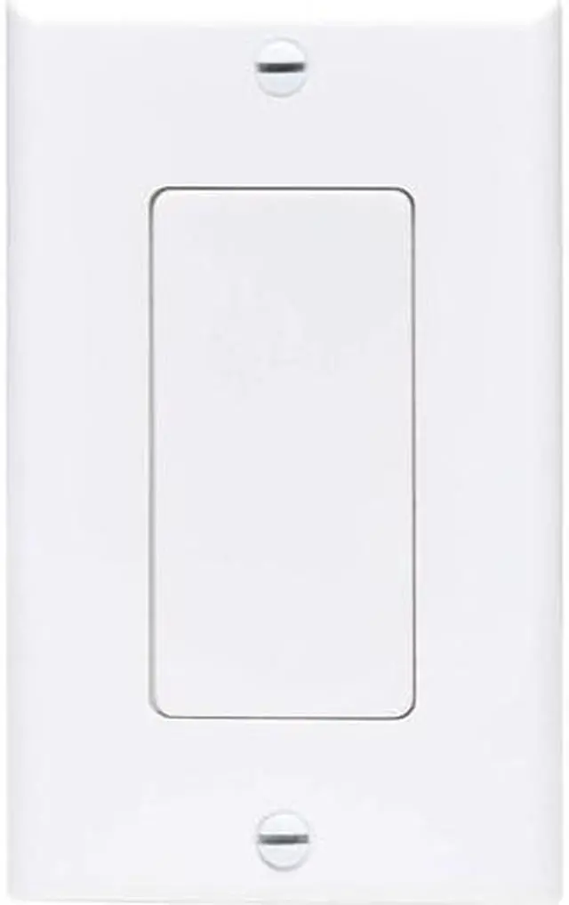 Alt view image 13 of 13 - Tripp Lite N042D-100V-WH Center Plate Insert, Decora Style - Vertical, Blank